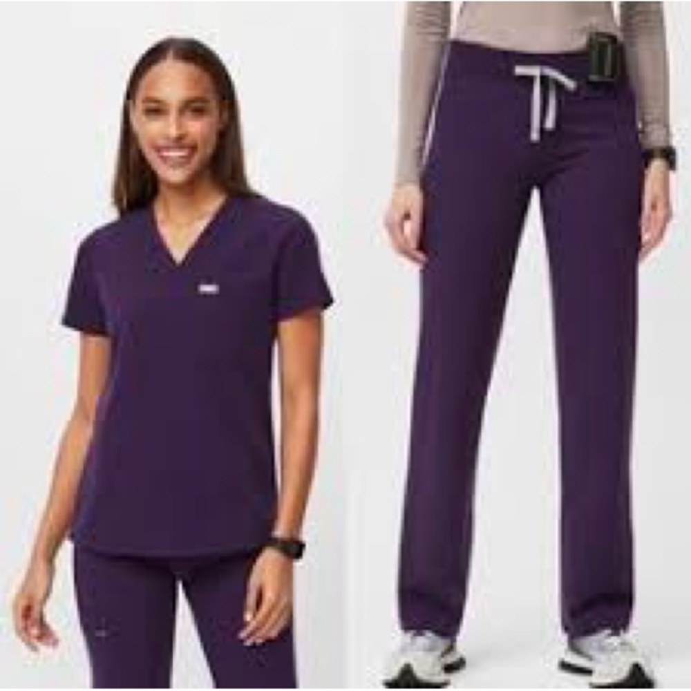 Figs Settechnical Collection Shadow Purple Straig… - image 2